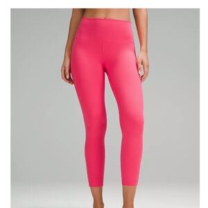 Size 0 lululemon Align high rise 25” in glaze pink